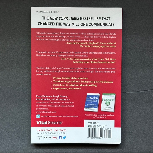 Crucial Conversations by Joseph Grenny | Self-help | Paperback Book - Picture 2 of 9